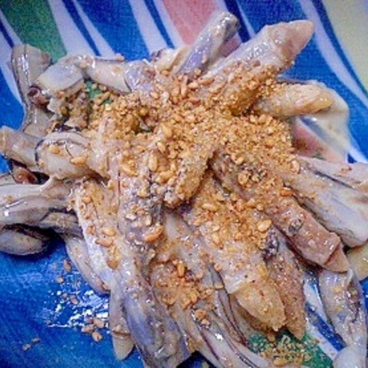 マテ貝のワサビのゴマダレ和え レシピ 作り方 By ひろりん1106 楽天レシピ マテ貝のワサビのゴマダレ和え レシピ 作り方 By ひろりん1106 楽天レシピ